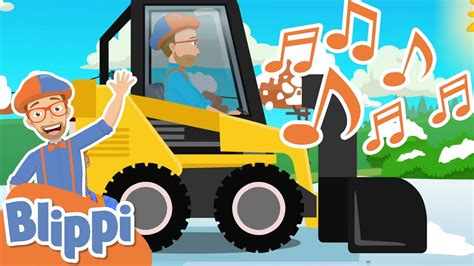 youtube blippi skid steer song